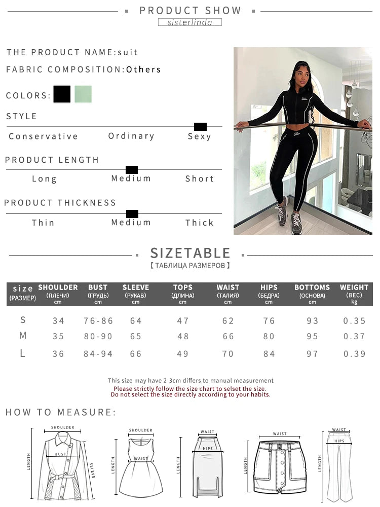 Sisterlinda Autumn Release Junior Ankle-Length High Street Pants Suit K24S58276 Girl Solid Slim Tight Fitting Fashion Pants Suit