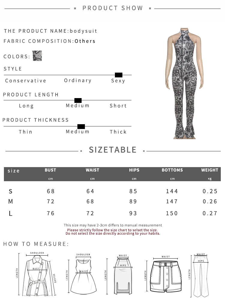 Weird Puss Backless Jumpsuit Women Sexy Summer Sleeveless Tight Arabesques Midnight Stretch Peach Buttocks Streetwear Overalls