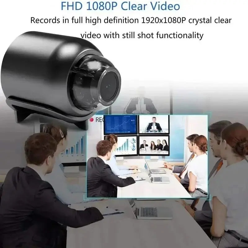 Wireless WiFi 1080P HD Mini Camera Baby Monitor Indoor Security Surveillance Night Vision IP Cam Video Recorder Safety Camcorder