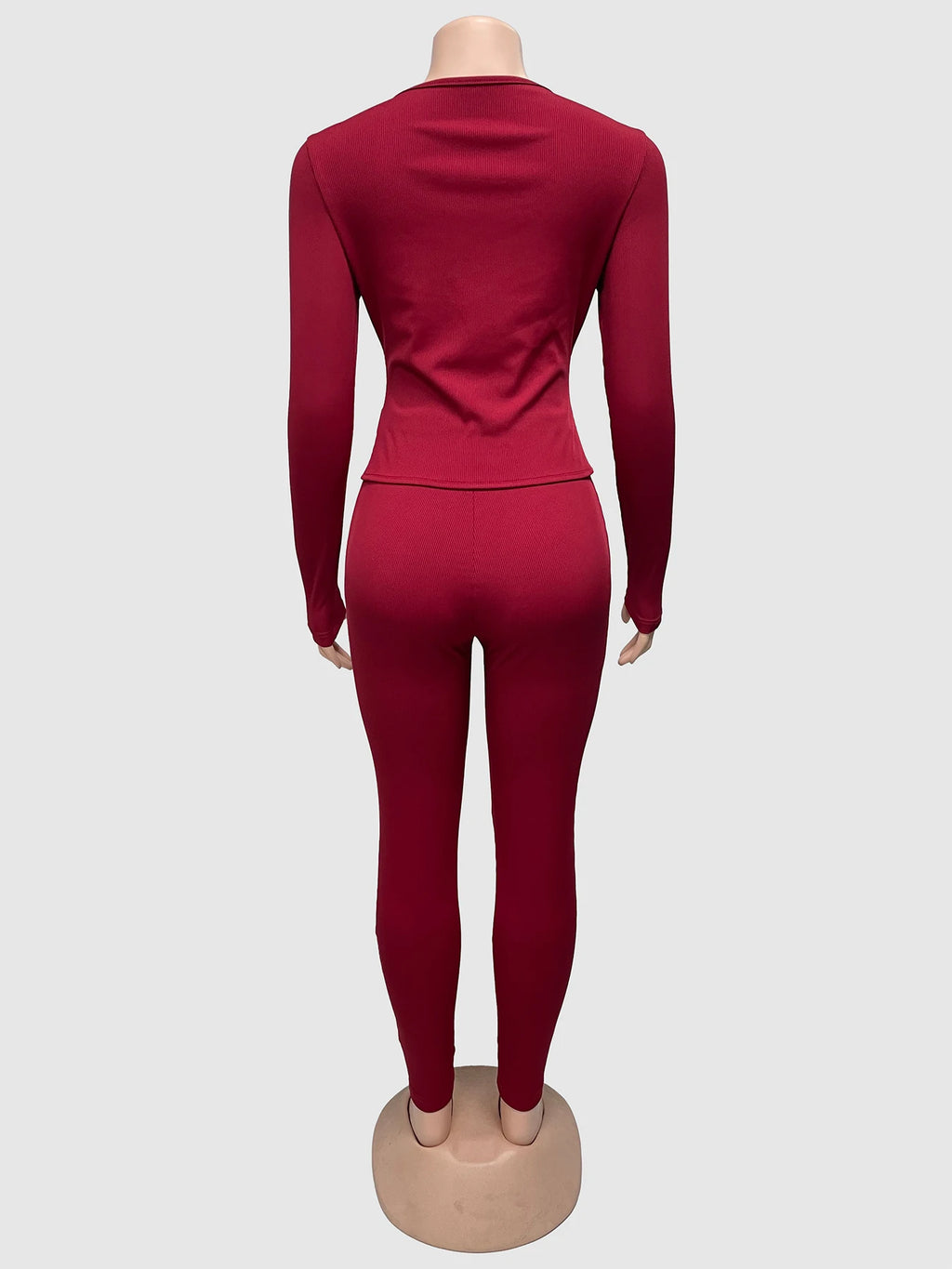 Weird Puss Hottie Tracksuits 2-Piece Set Women Shirring Square Collar Crop Top+Pants Matching Simple Sporty Stretch Slim Outfits