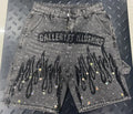 European ripped denim jeans 2025 summer new high-waist slim and heavy industry loose slimming five-point jeans
