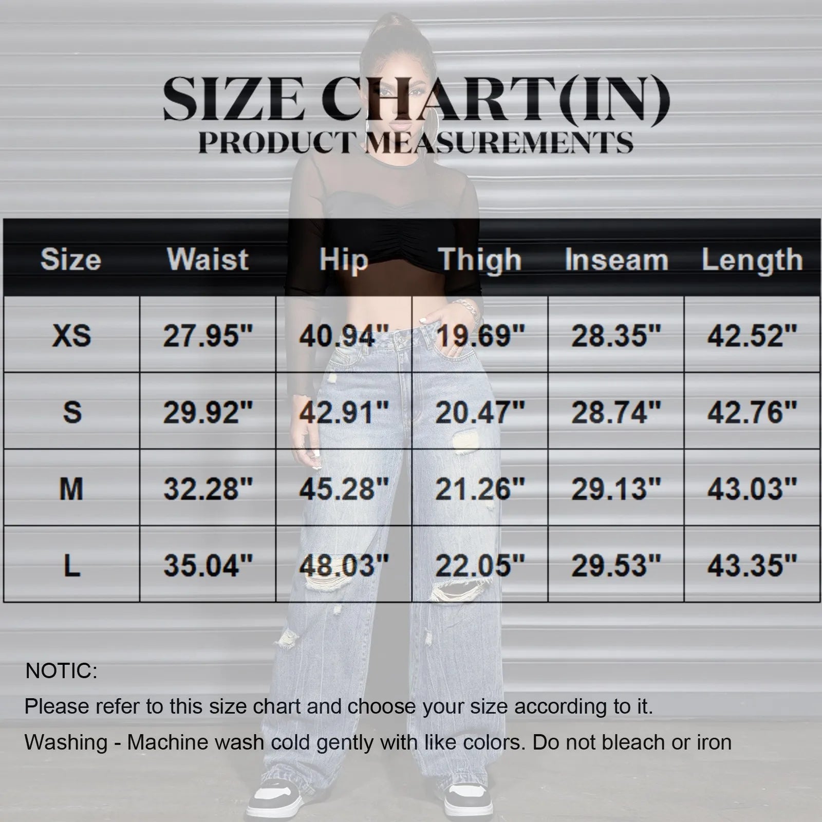 Denim Jeans For Women Ripped Jeans Straight Leg Pant Womens Business Casual Pants Black Work Pants Womens Baggy Jeans Ropa Mujer